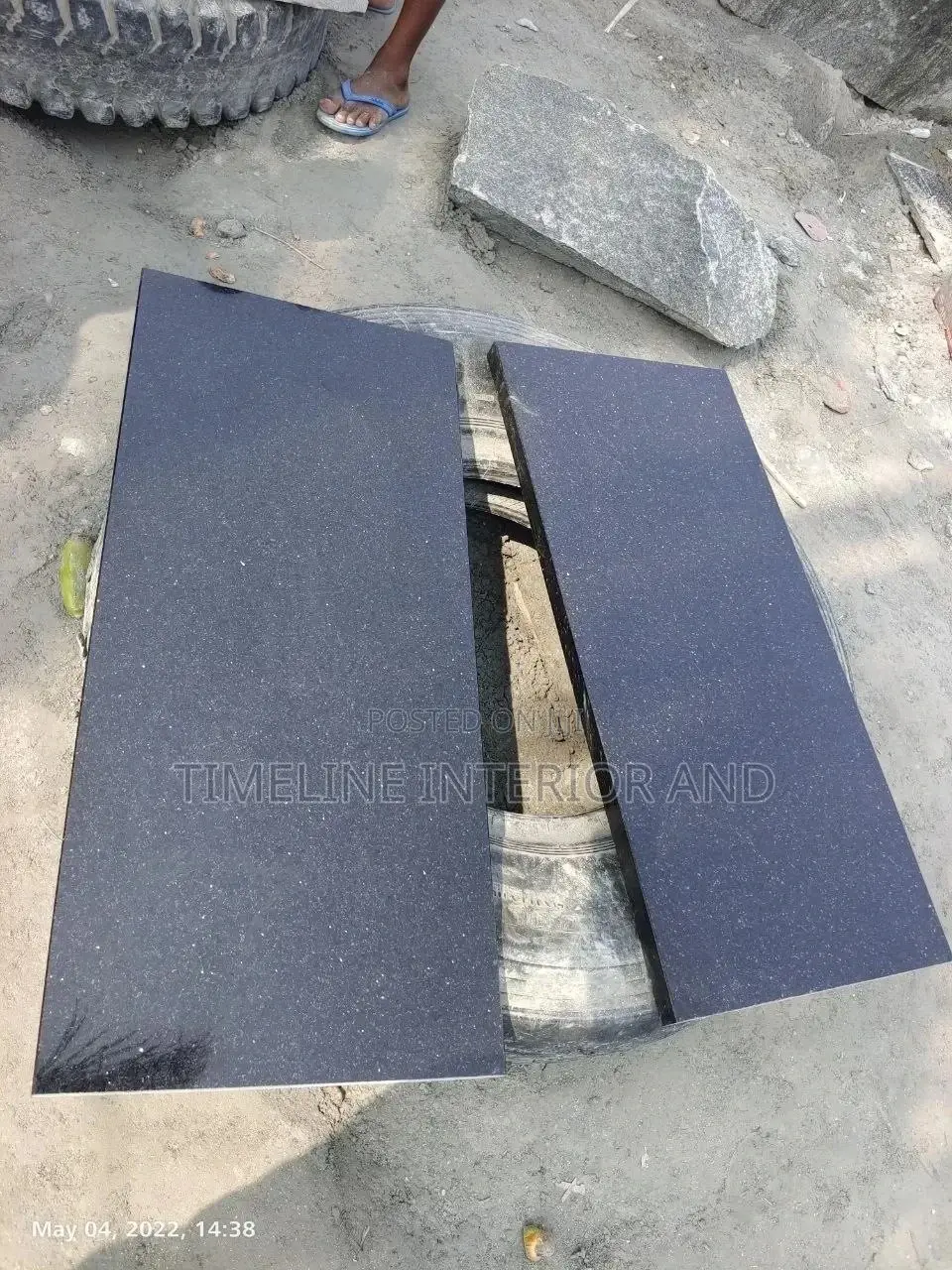 Fine Black Granite and Marble.