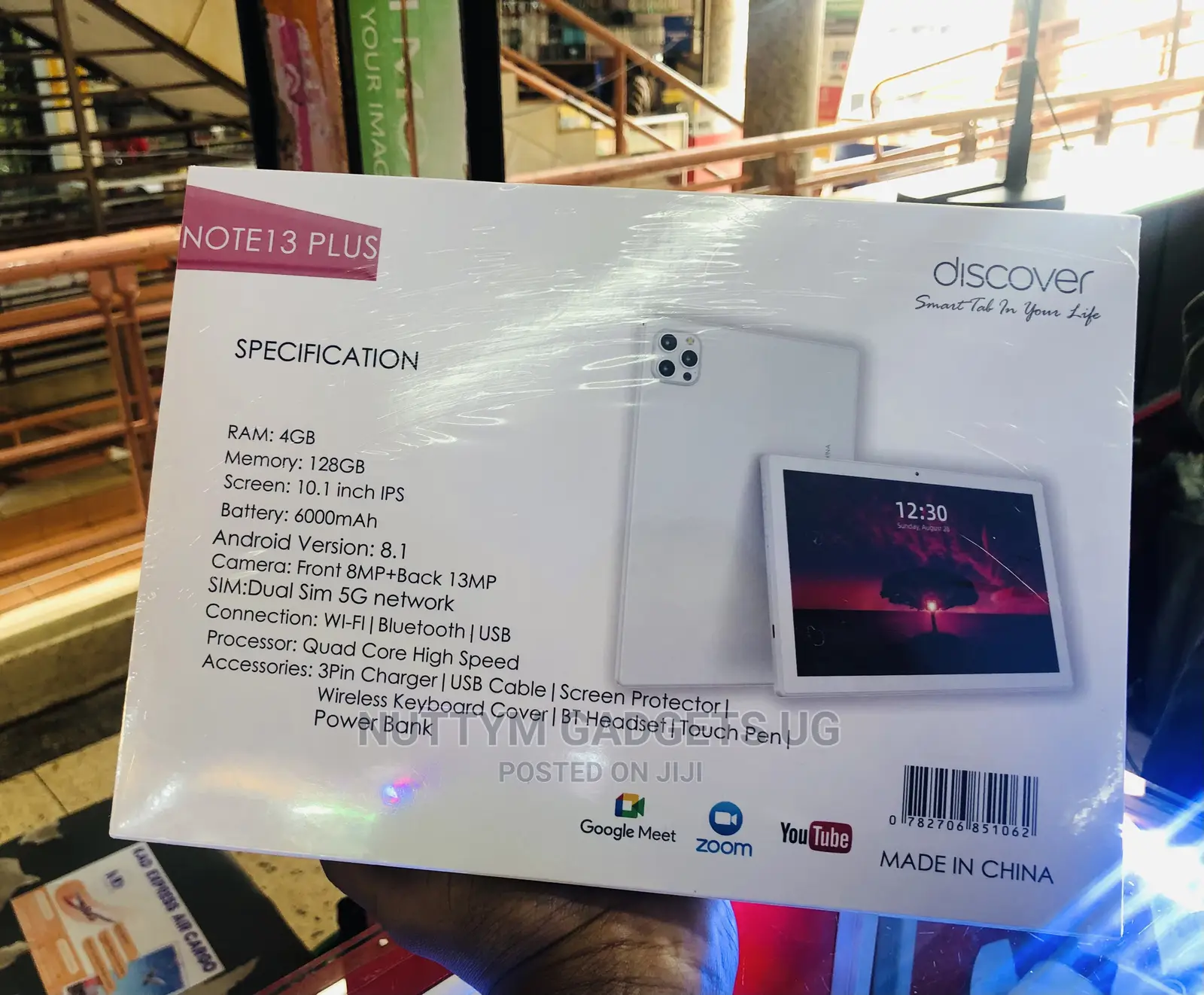 New Discover Note 13 Plus 128 GB Black