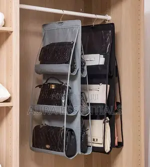 6 Pieces Hanging Storage Organizer Bag