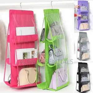 6 Pieces Hanging Storage Organizer Bag