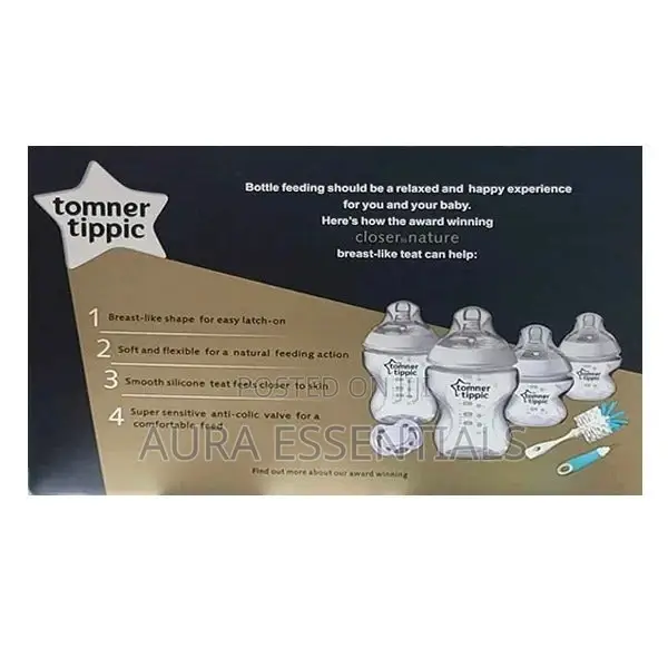 Tomner Tippic Tommee Tippie Feeding Bottles Set