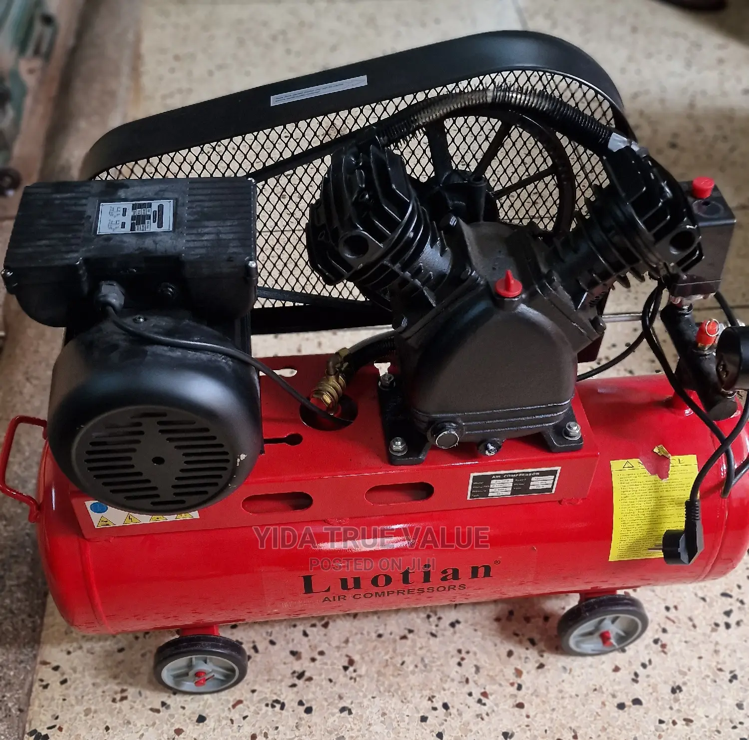 Air Compressor 50litres Double Piston Lutian