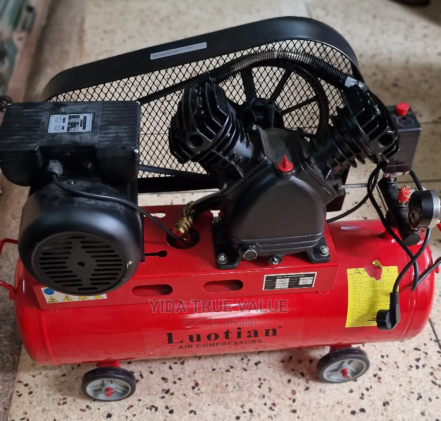 Air Compressor 50litres Double Piston Lutian