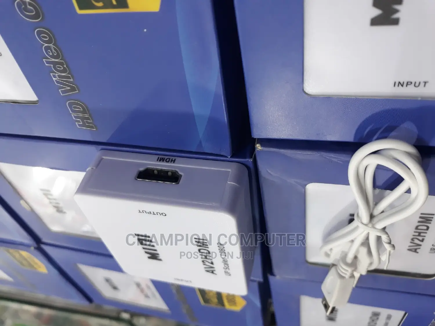 Mini AV/RCA/Banana to HDMI Converter