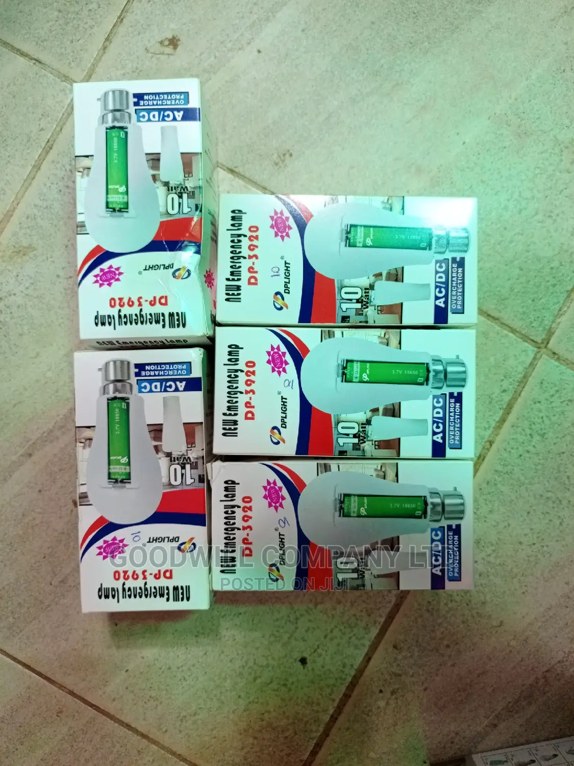 10w Rechargeable Bulbs