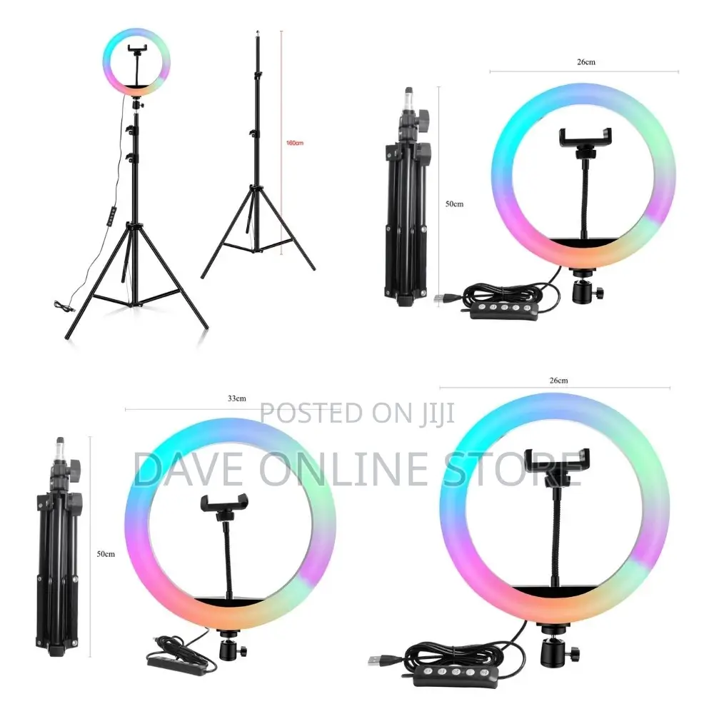 10 Inch Ring Light RGB02 26cm.