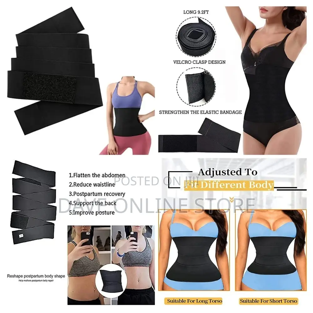 Adjustable Waist Trainer Wrap Belt.
