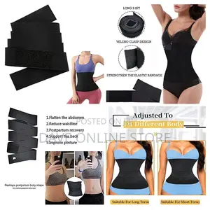 Adjustable Waist Trainer Wrap Belt.