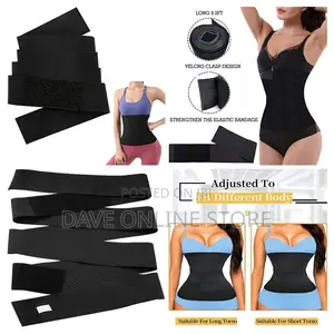 Adjustable Waist Trainer Wrap Belt.