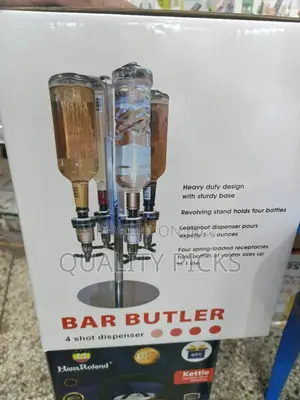 4 Bottle Bar Butler Dispenser