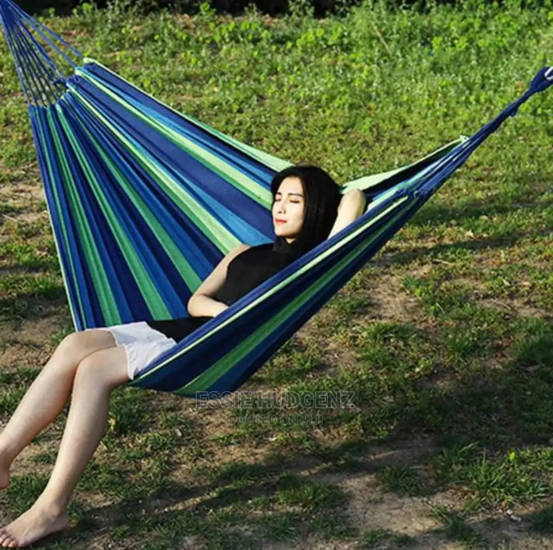 Hammock/Canvas Stripe Bed