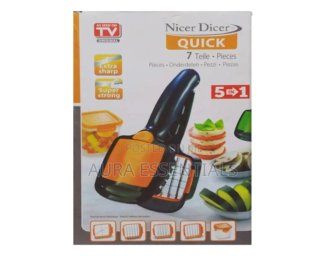 5in1 Slicer/ Chopper Multi Functional