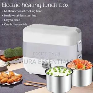Portable Electric Lunch Box Heat Food Steamer Container