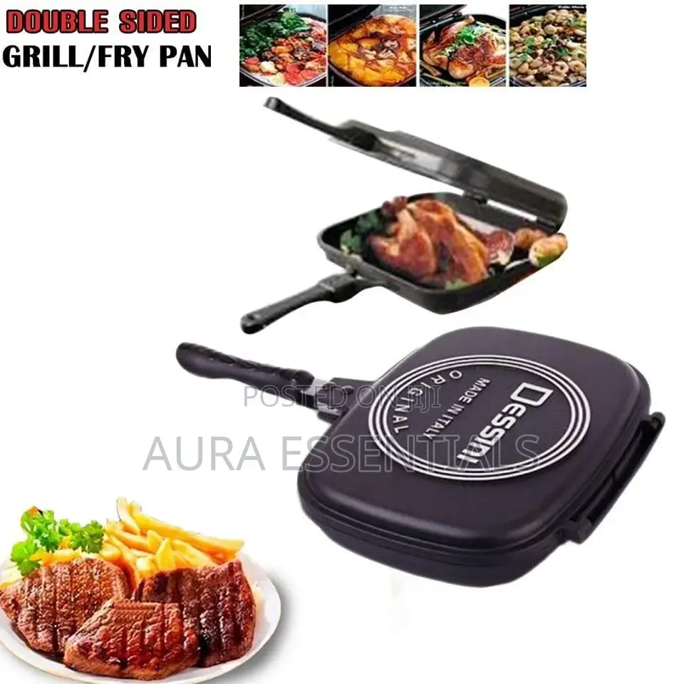 Dessini Double Grill Pan 36cm Non Stick