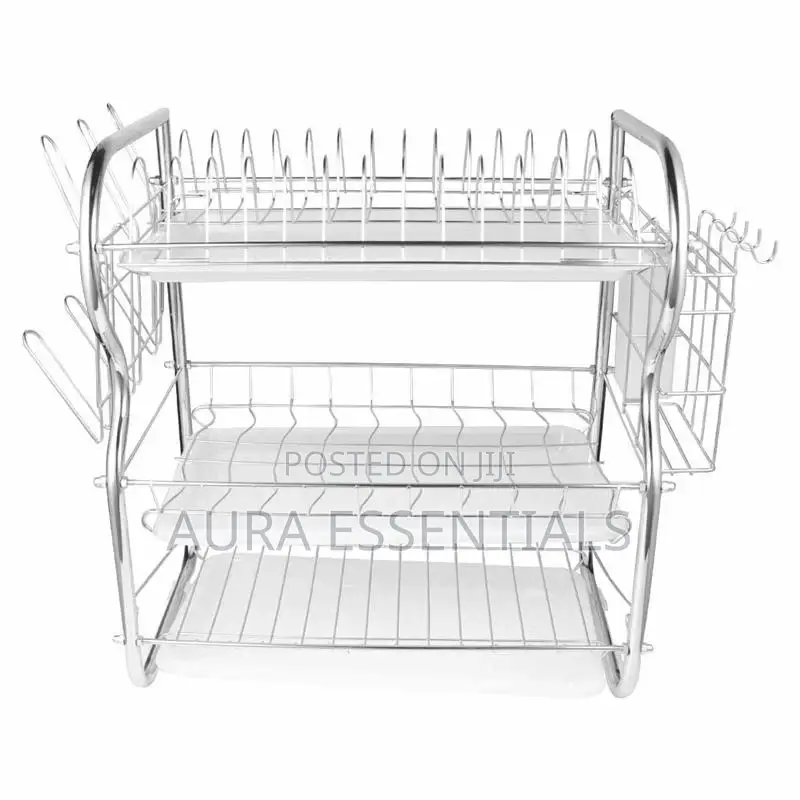 Dish Rack Drainer 3 Layers