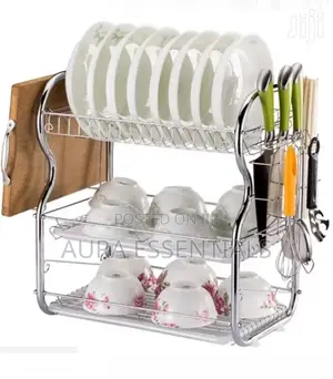 Dish Rack Drainer 3 Layers