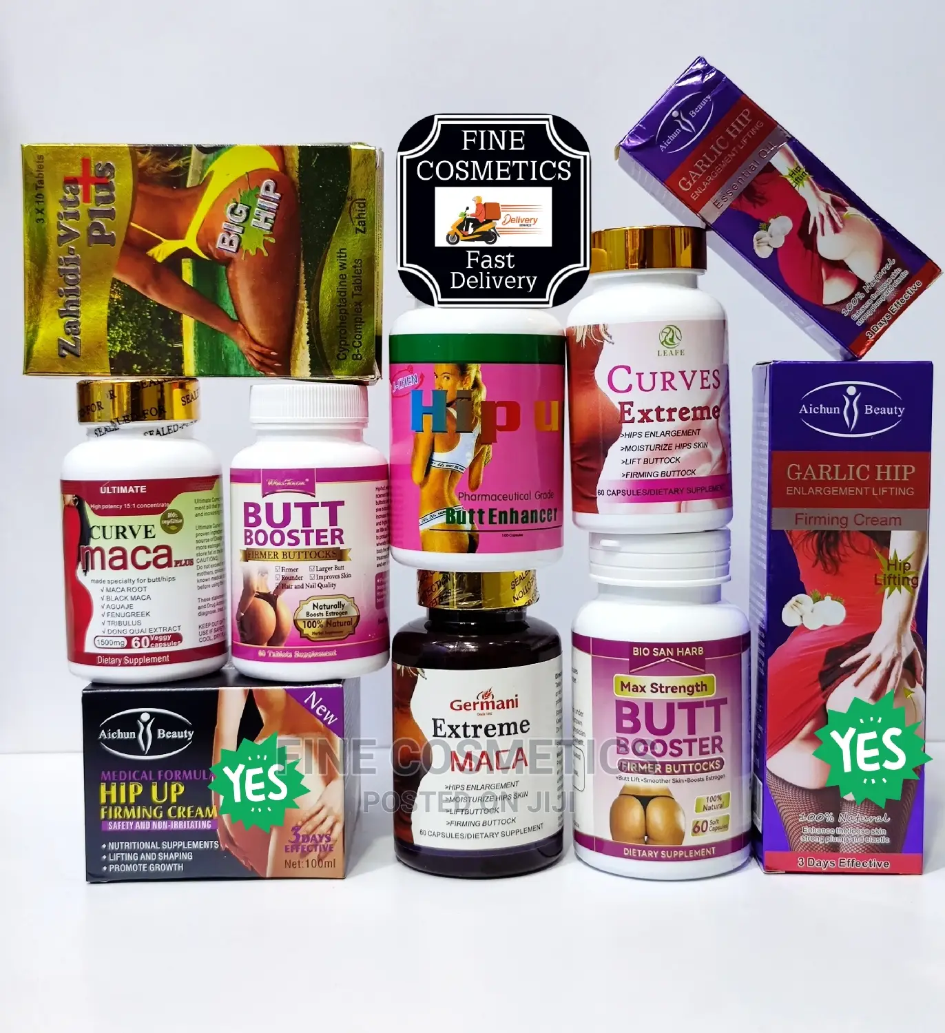 Hip Up + Buttocks Enlargement Curve Extreme Maca Butt Boost