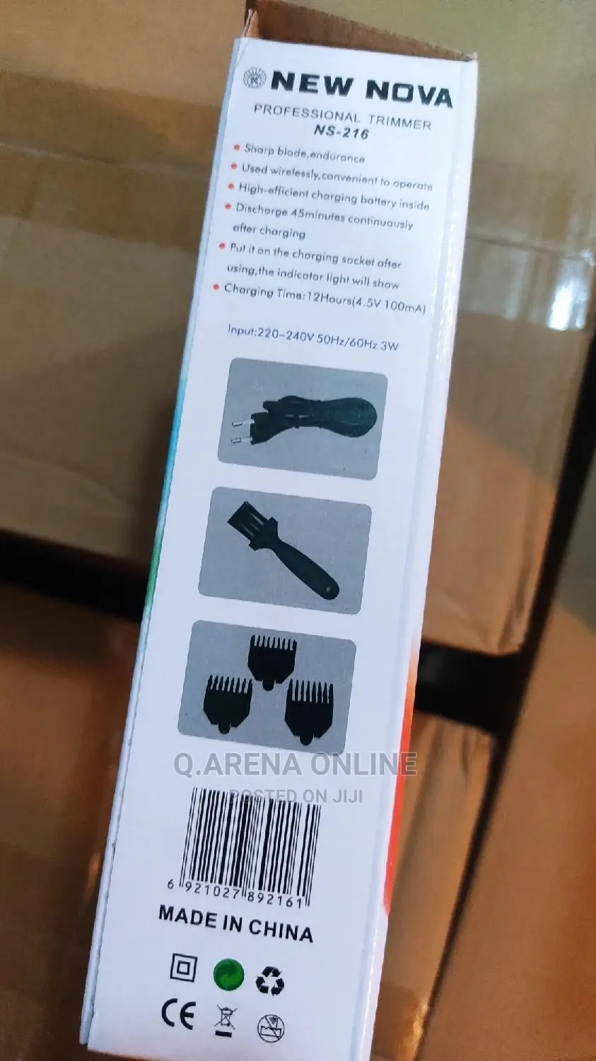 Nova Professional Rechargeable Hair Trimmer
