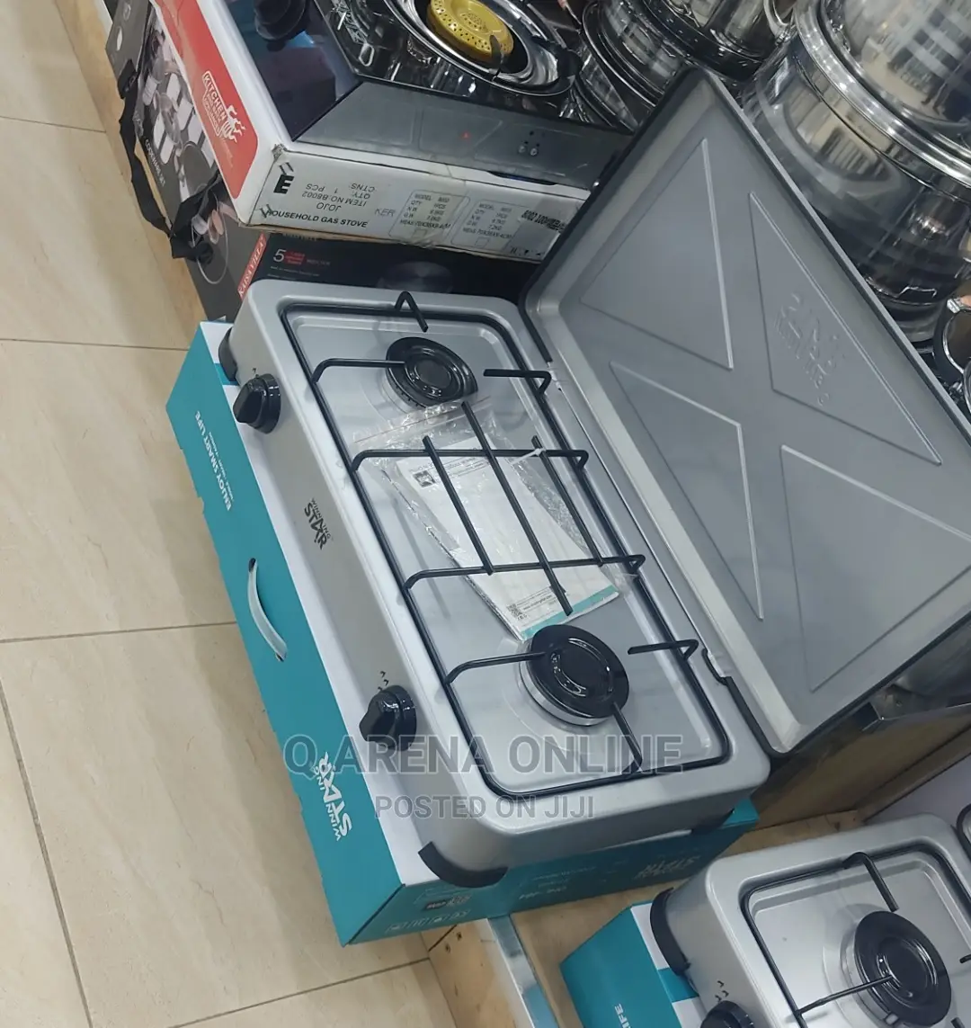 2 Plates High Quality Gas Stove
