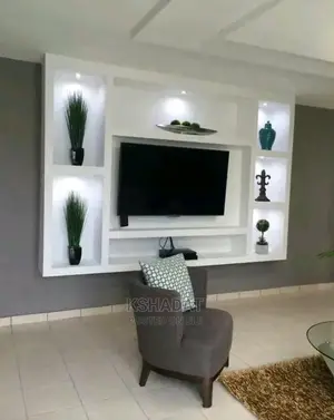 Gypsum Tv Unit