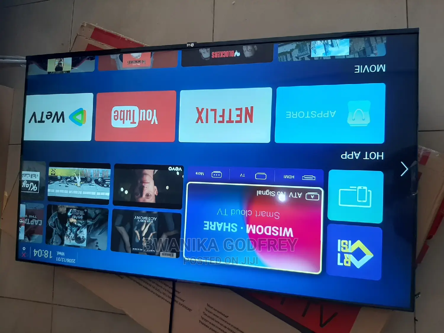 60 Inches Flat Screen 