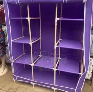 3 Column Wooden Cloth Wardrobe