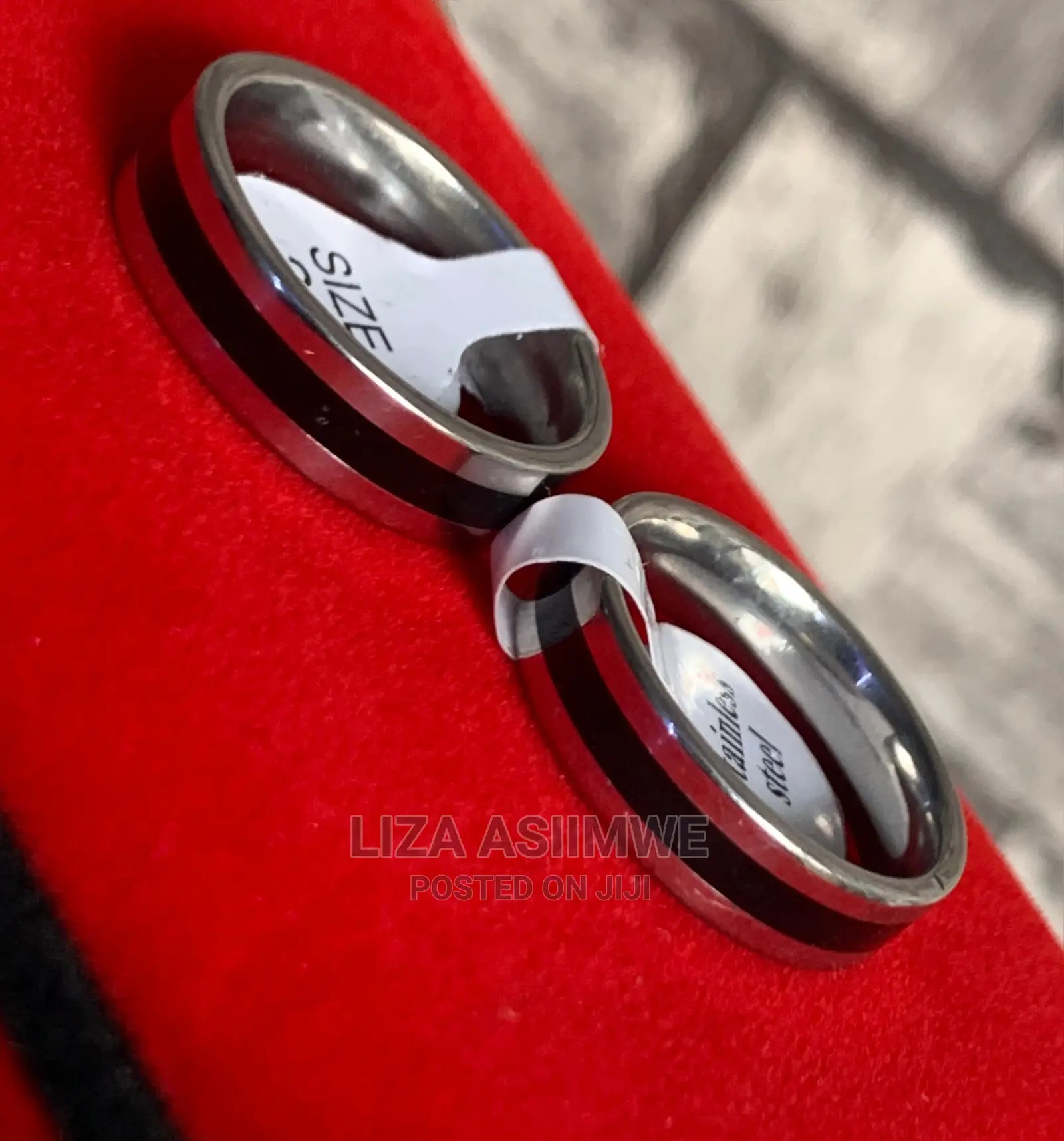Black and Silver Designer Rings Available