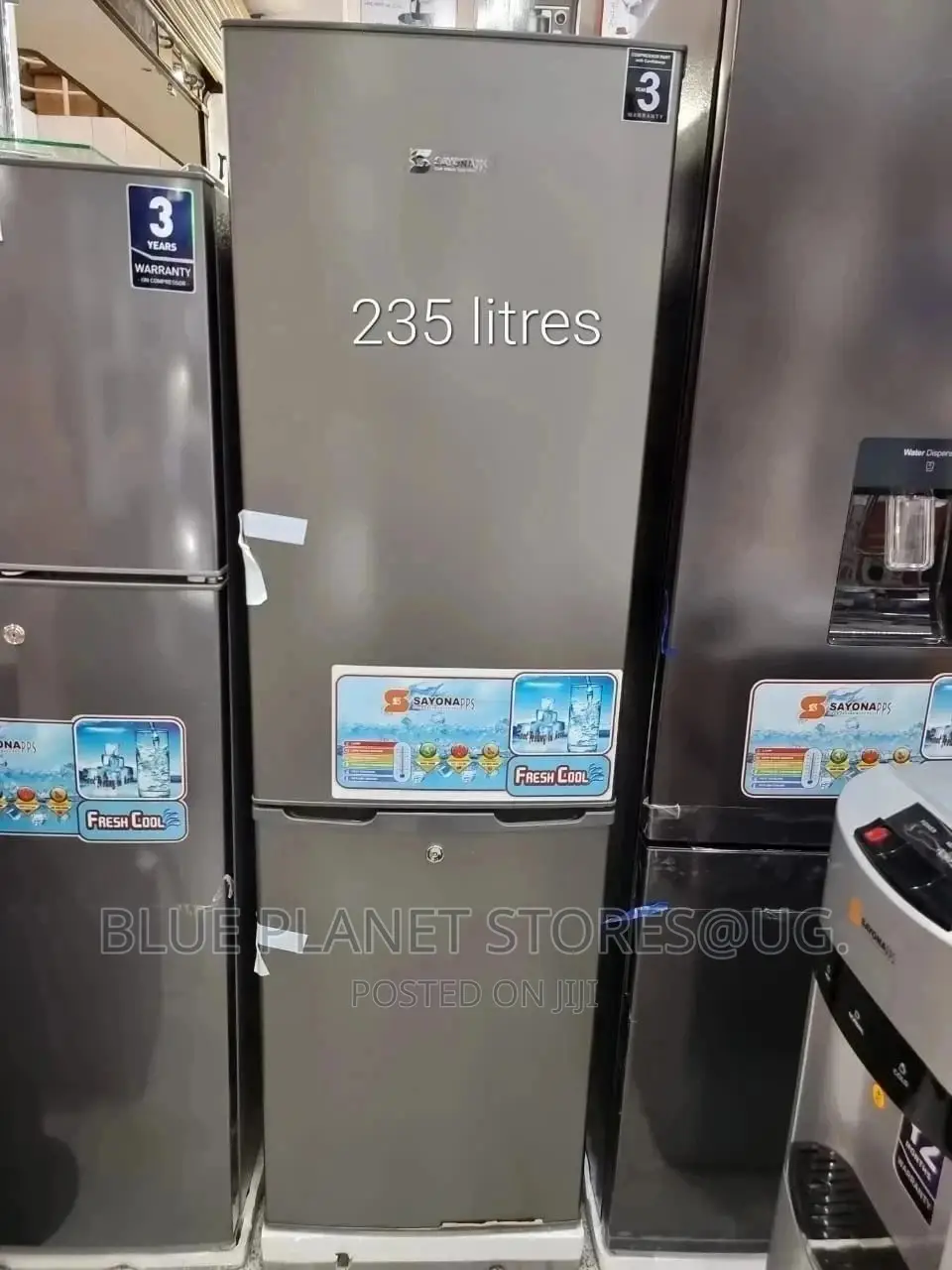 Sayona 235litres Double Door Refrigerators || SRF-235