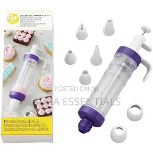Dessert Decorator With Cake Icing Tool Set- White