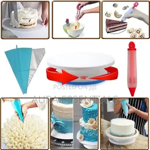 260 Pieces Cake Decorating Kit Set/ Turntable