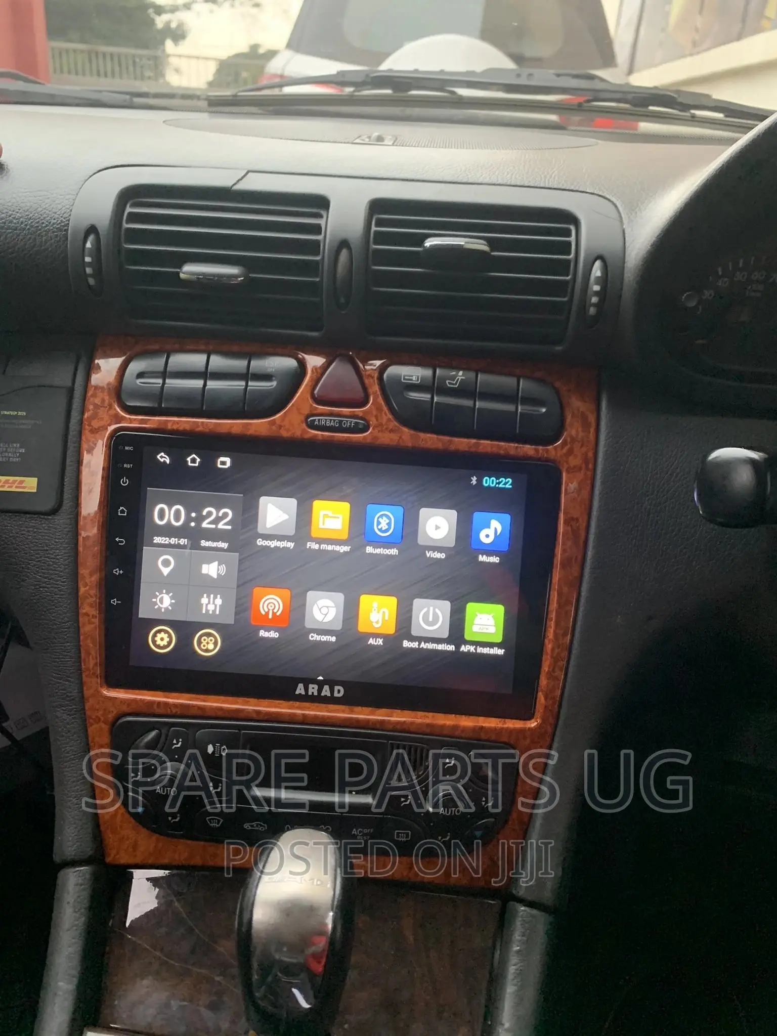 Mercedes Benz C-Class 9inch Custom Fit Android Radio