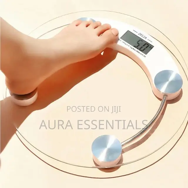 Digital LCD Electronic Glass Bathroom Weighing