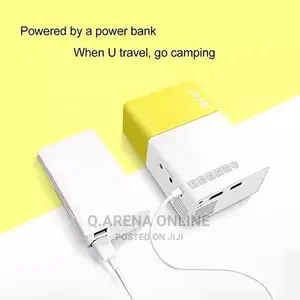 Mini Pocket LED Projector Portable LCD Projector 400 Lumens
