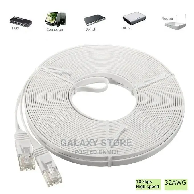 15m Cat6 Ethernet Network Lan Cable for Indoor for Internet