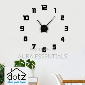 3D Classy Wall Clock