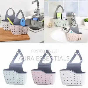 Sink Shelf Soap Sponge Drainer Rack