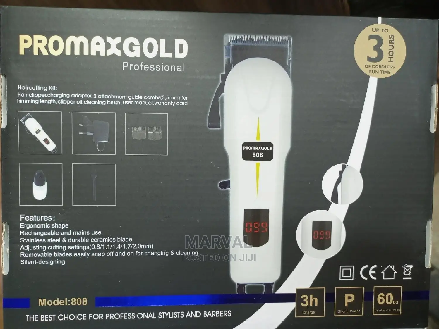 Chargeable Hair Clipper/ Trimmer