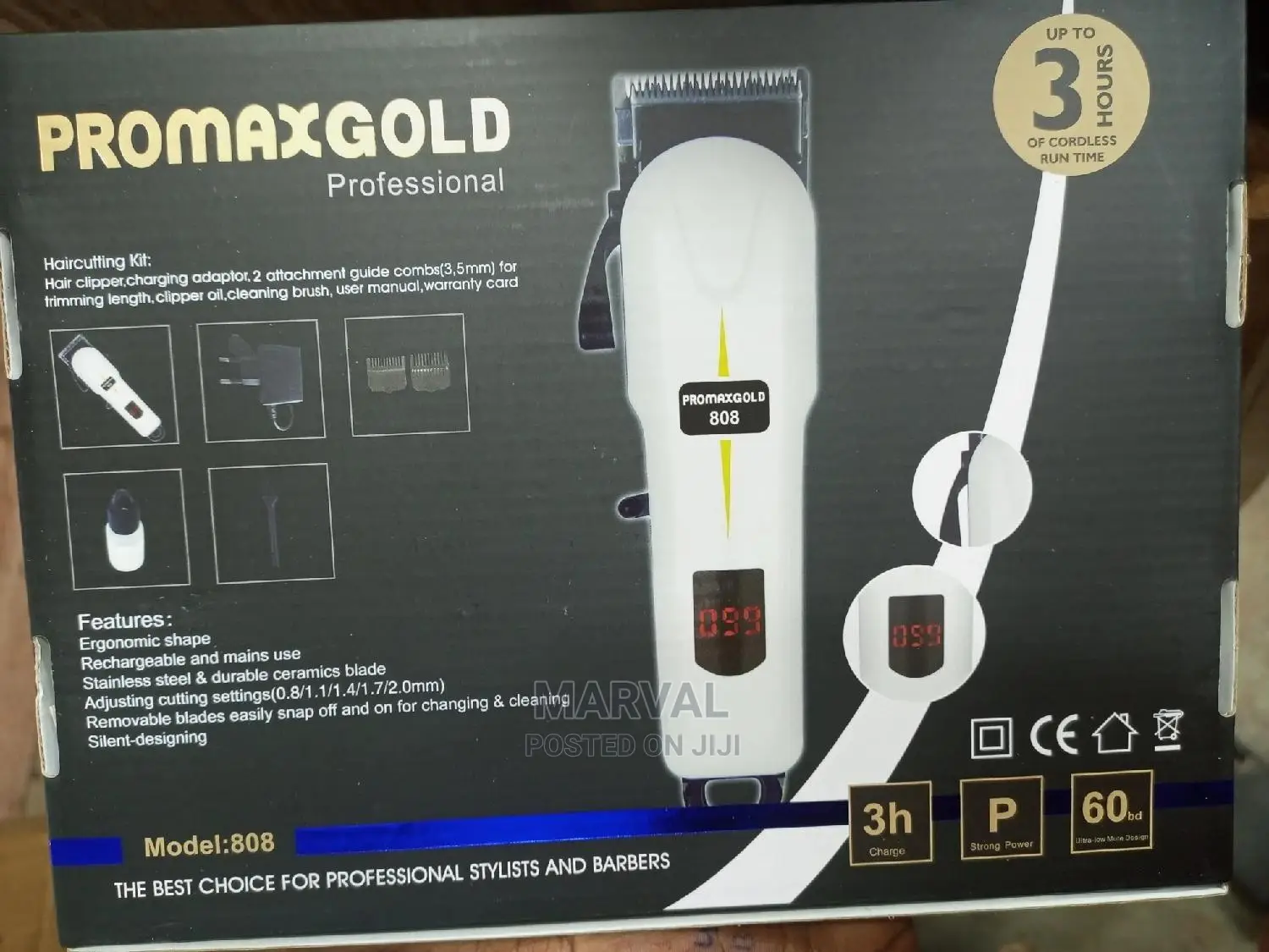 Chargeable Hair Clipper/ Trimmer