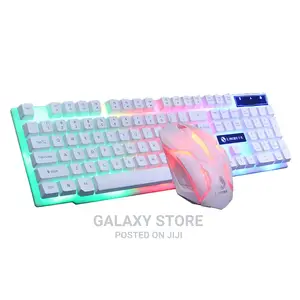 Wired Gaming Keyboard and Mouse Combo With RGB Backlight
