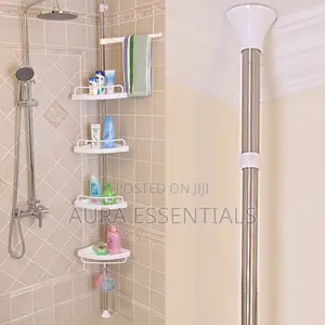 Bathroom Corner Storage Rack