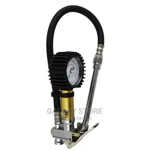 3 in 1 Tire Air Inflator Tyre Pressure Meter Hose Gauge