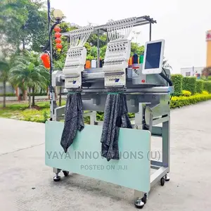 Imported Brand New Fully Automatic 2 Head Embroidery