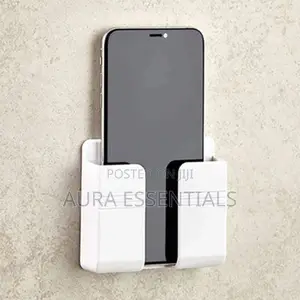 Wall Mounted Phone Holder Organizer / Storage Rack