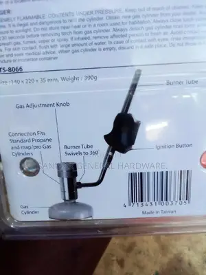 Self-Igniting Tube Torch