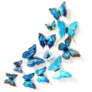Wall Sticker 3D Colourful Butterfly