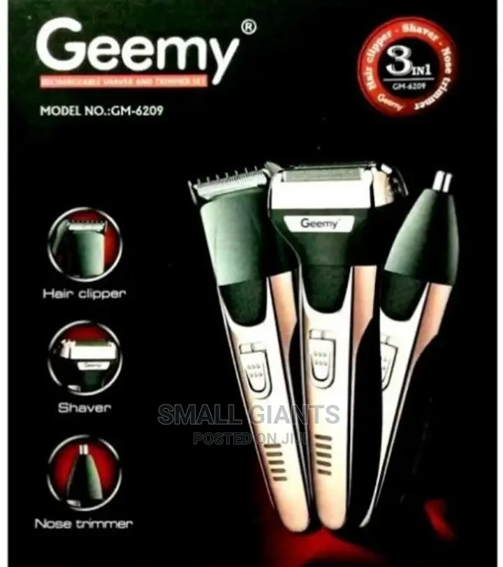 Geemy 3 In1 Pro Hair Clipper