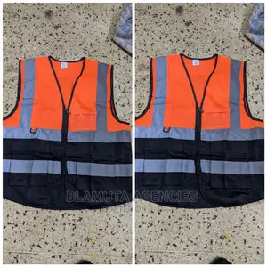Reflective Jacket (Orange and Black