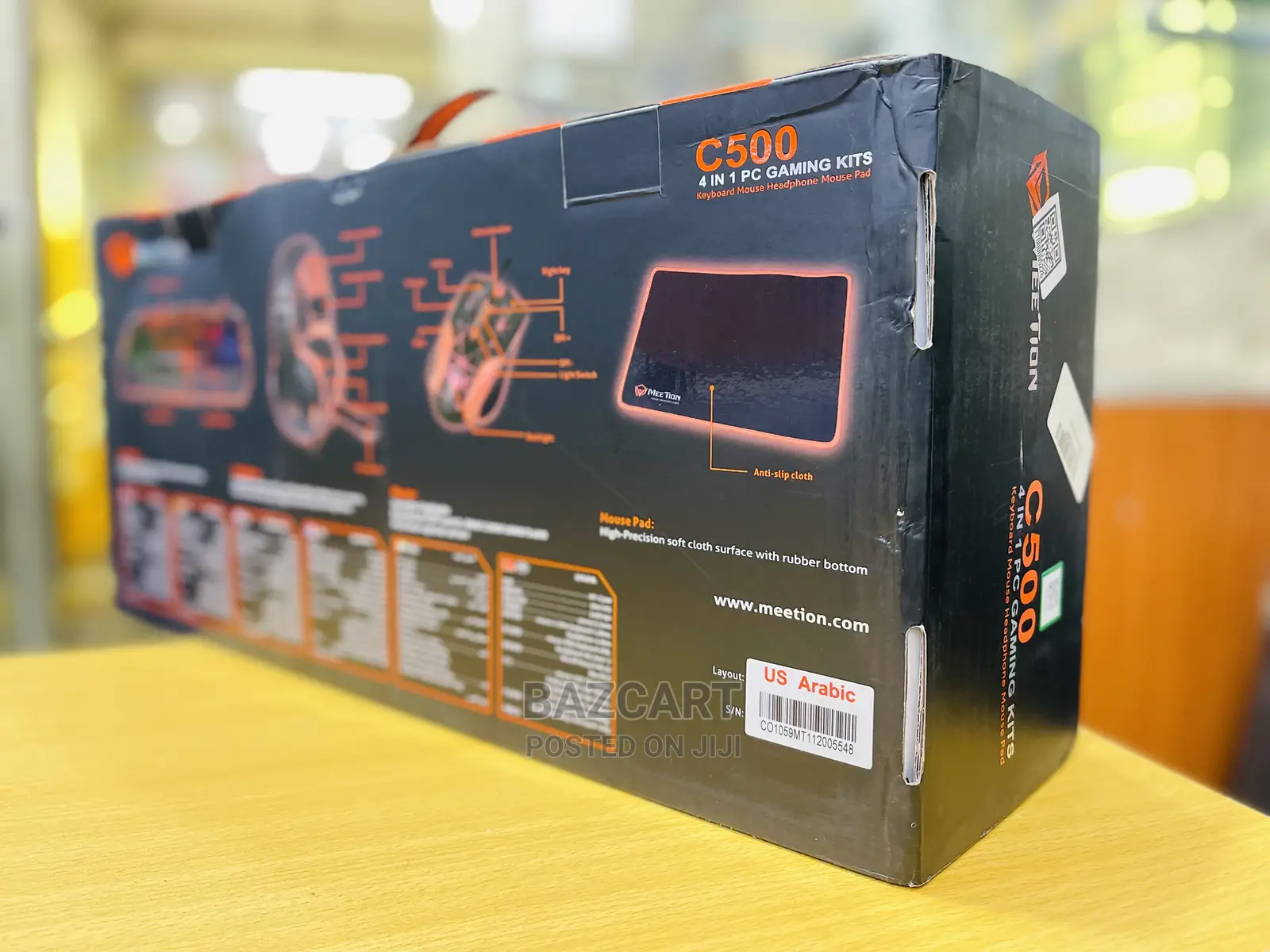 Meetion 4 in 1 Gaming Kit. Keyboard, Mouse, Heaphones , Mat