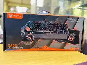 Meetion 4 in 1 Gaming Kit. Keyboard, Mouse, Heaphones , Mat