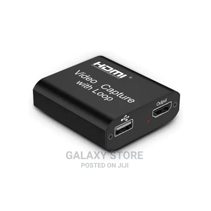 Usb Hdmi Video Capture Card With Loop Out for Live Streaming